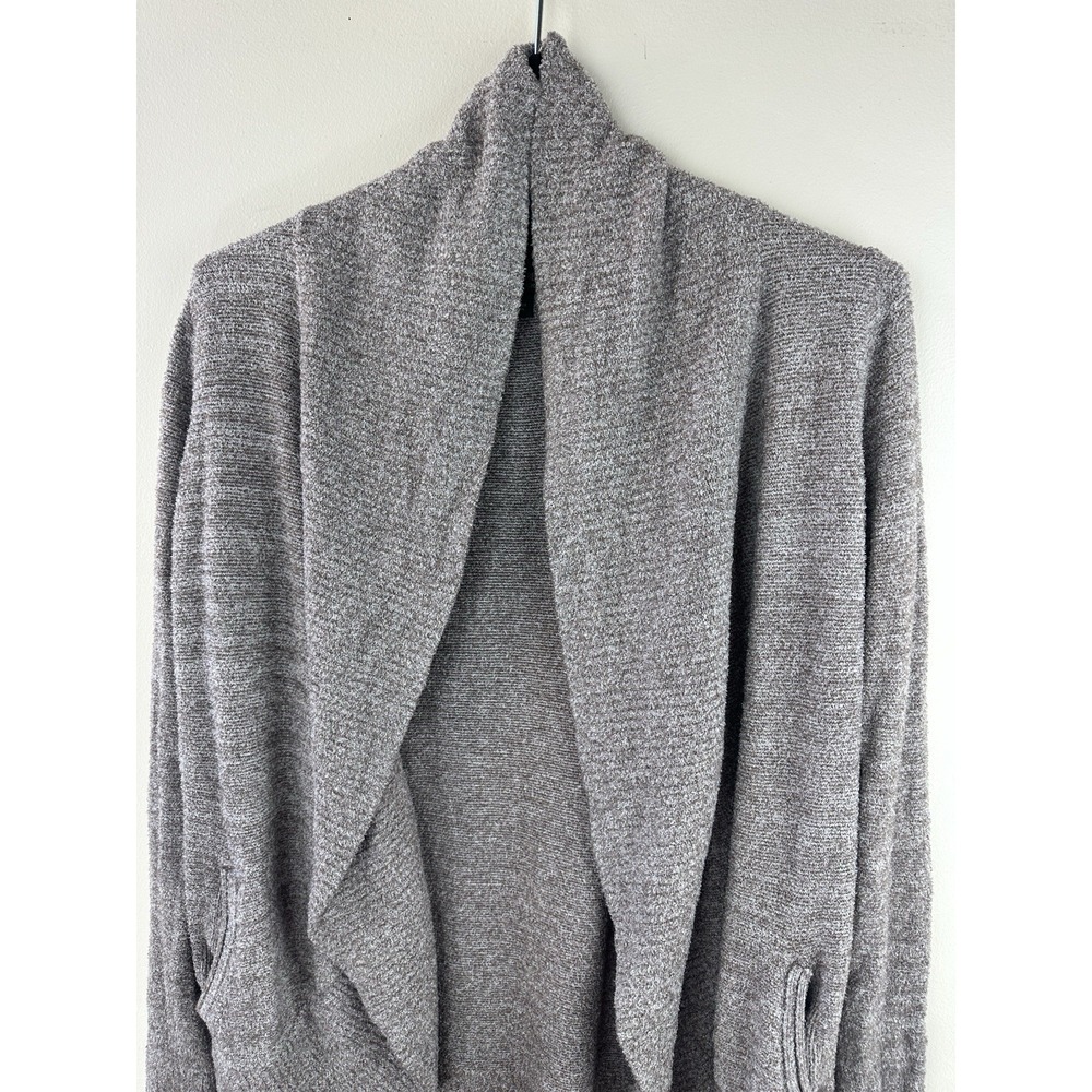 Barefoot Dreams Cozy Chic Open Front Pocket Circle Cardigan Sweater 452 Medium - Picture 4 of 12